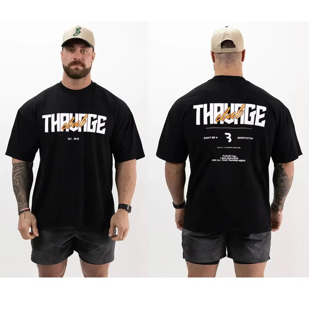 

Athletic Fit Men Cotton TShirt Streetwear Casual Trendy Hipster - Men s Summer Cotton Graphic Tee 5XL різнокольоровий