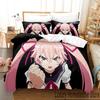 Anime Okami-san and Her Seven Companions Bedding Set Boys Girls Twin Queen King Size Duvet Cover Pillowcase Bed boys Adult