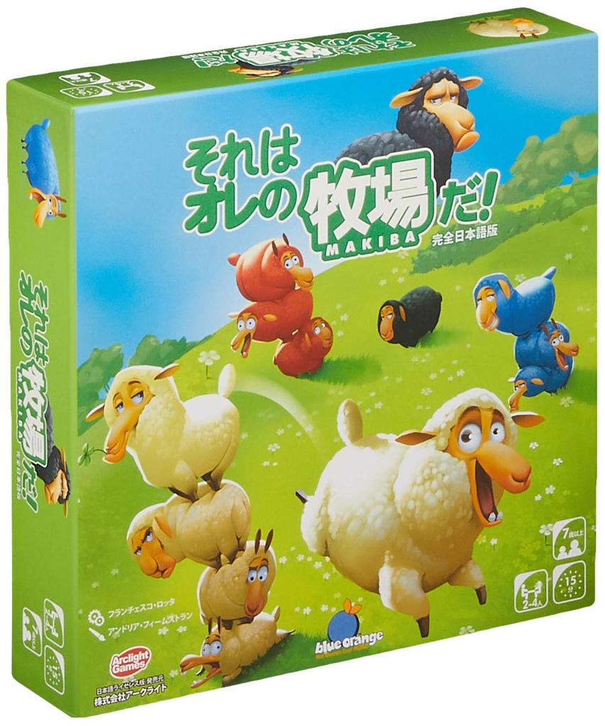 My Full Japanese Edition 15 Ages Board Game Arkwright That's Ranch! (2-4 Players, Minutes, 7+)