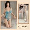 Sexy Underwear Lace Hollow Pajamas Suspender Waist Onesie Embroidery Set Female Sexy Lace