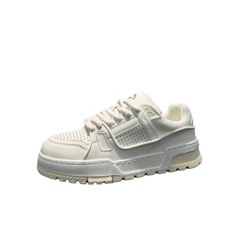 Nowe przewiewne buty na desce niskie codzienne buty na platformie sznurowane modne buty chlebki tt