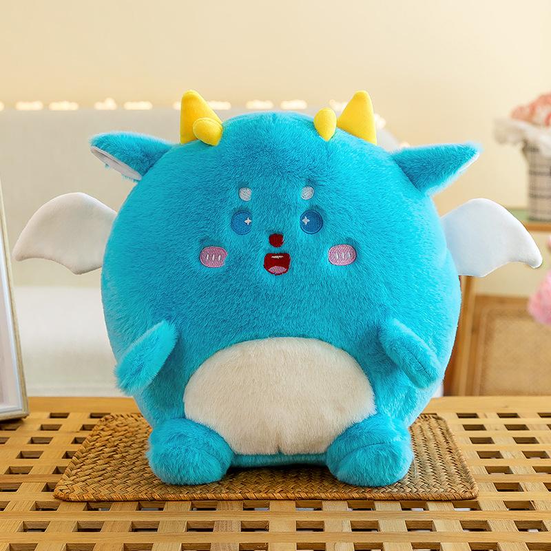 Cute Dundunlong Doll Plush Toy Girl Bed Companion Cartoon Doll Heartwarming Birthday Gift for Girlfriend