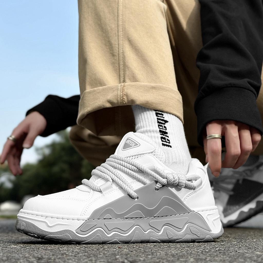 New Men's Bread Shoes Niche Harajuku Trend Sports Shoes Versatile Casual Board Shoes Student Single Shoes BL11