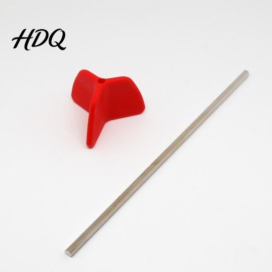 Epoxy Mixer Drill Bit 1/2Pcs Easy-Clean Silicone Paddle Non-Stick Mixing Attachment for Paint Epoxy Tile Adhesive Tool Cement Grout & Resin