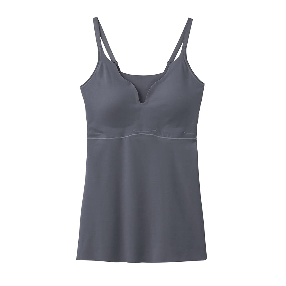 Gunze KIREILABO Maternity Cami Charcoal Size M Bra, Skin-Cuddling, Women's KB7158, Gray,