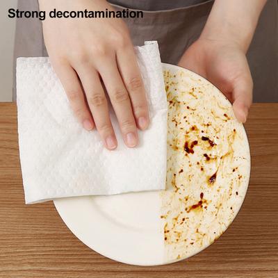1 Roll Lazy Rag Ultra Absorbent Non-Woven Cloth Kitchen Car Cleaning Reusable Washable