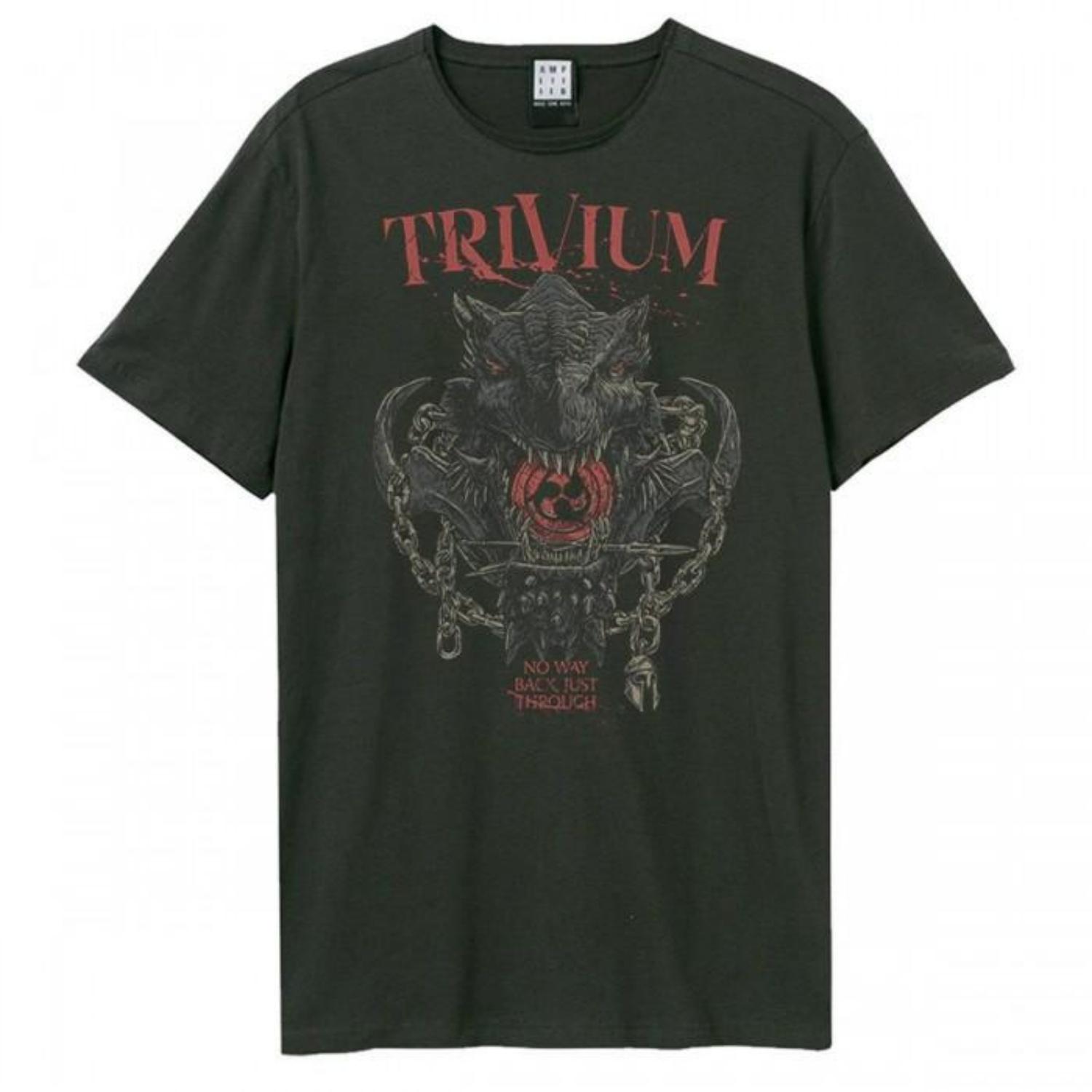 

Amplified Unisex Adult Dragon Chains Trivium T-Shirt S разноцветный