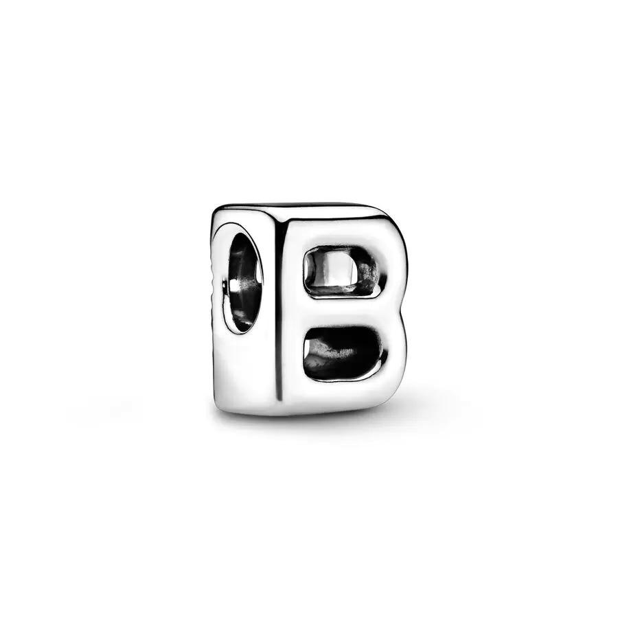 A-Z Alphabet Charm Beads 925 Silver Bracelet DIY Jewelry Making for Women Girl Fashion Gift Birthday Christmas