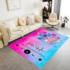 Stitch Angel Space Floor Mat Suitable for Game Room Hallway Playrooms Dormitory Anti-slip Rug Anime Office Decor