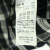 MIDIUMISOLID made in Japan Check Pattern Long sleeve blouse Black series Women Used
