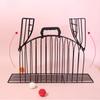 Upgraded Cat Washing and Drying Cage Escape-Proof Bathing Enclosure Anti-Scratch Pet Grooming Carrier Portable Cleaning Cat Cage