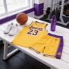 Lakers Lebron James Kosárlabda Mezsese Szett Gyorsan Száradó Anyaggal Gyerekeknek és Felnőtteknek