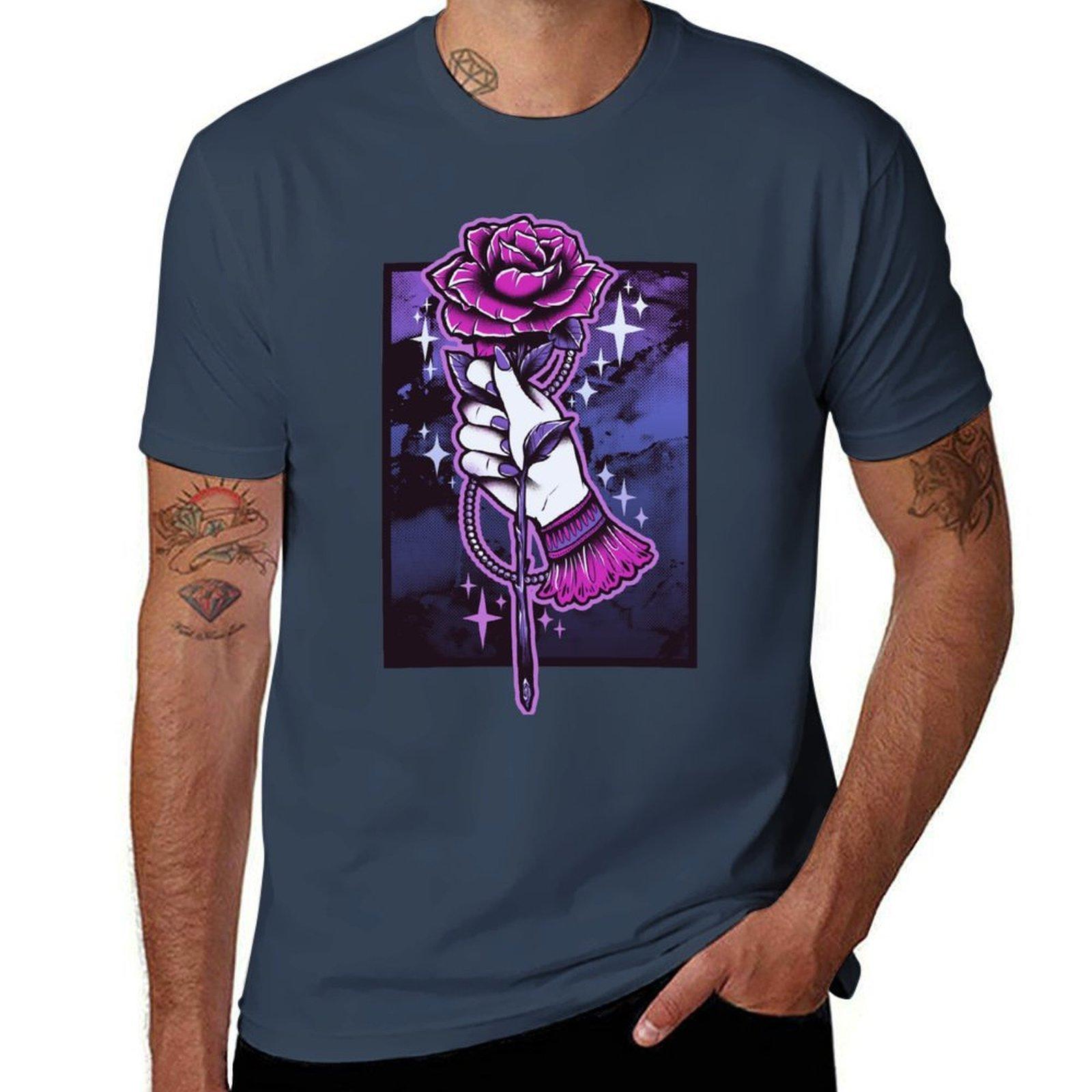 Hand And Rose Tshirt Work Utility Short Sleeve Shirt S