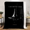 "Inception Spinning Top Design Warm blanket" Flannel blanket for bedroom, living room, sofa, and nap.