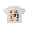 260 GSM Doppelgarn 32er Zähl Garn 100% Baumwolle Haikyu V9 Mülltonnen-Schlacht Aufdruck Unisex Schweres Baumwoll T-Shirt… Mehr