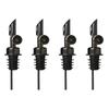 Auto Opening Wine Pourer Leak Proof Spouts Premium Nonrust Steel Universal Bottles Adapter Modern Kitchens Accessory