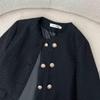 Spring & Autumn Korean Style Petite Versatile Round Neck Jacket for Women