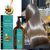 Ulei Moroccan pentru Păr pentru Femei 100ml Extract de Argan Ulei de Avocado Vitamina E Netezește Părul Aspru Adaugă Catifelare și Strălucire