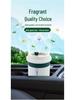 Car Coffee Cup Aroma Diffuser: Long-Lasting Essential Oil Fragrance, Odor Remover, and Freshener.