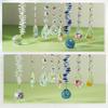 PATIKIL Crystal Suncatcher DIY Suncatcher, 1 Piece Hanging Ball Prism Chain for Window, Home & Garden Decoration, Crafts for Women, Multicolor