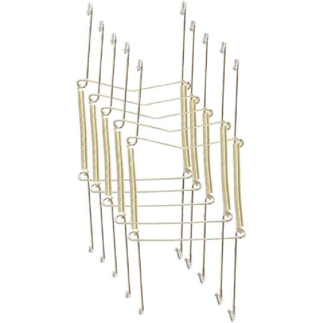 

Лот из 5 8-дюймовых средних невидимых настенных держателей для тарелок с защитным резиновым покрытием для декоративных подносов от 7,5 до 9,5 6-Inch