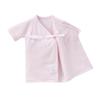 Miki House Baby Short Solid Made in for Boys and Baby Undershirt, Color, Logo, 100% Cotton, Japan, Girls, Clothes, Newborn, 50-60cm, Pink, 40-2112-493