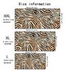 Tiger Stripes Mouse Pad Large Computer Office Game Table Mat Rubber Antislip Stitched Edge Keyboard Mats 90x40 Xxl Desk Pads