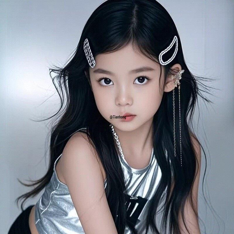 Kids' Butterfly Tassel Ear Cuff | Trendy No Piercing Earrings for Girls | Cool Jazz Dance Performance Accessories