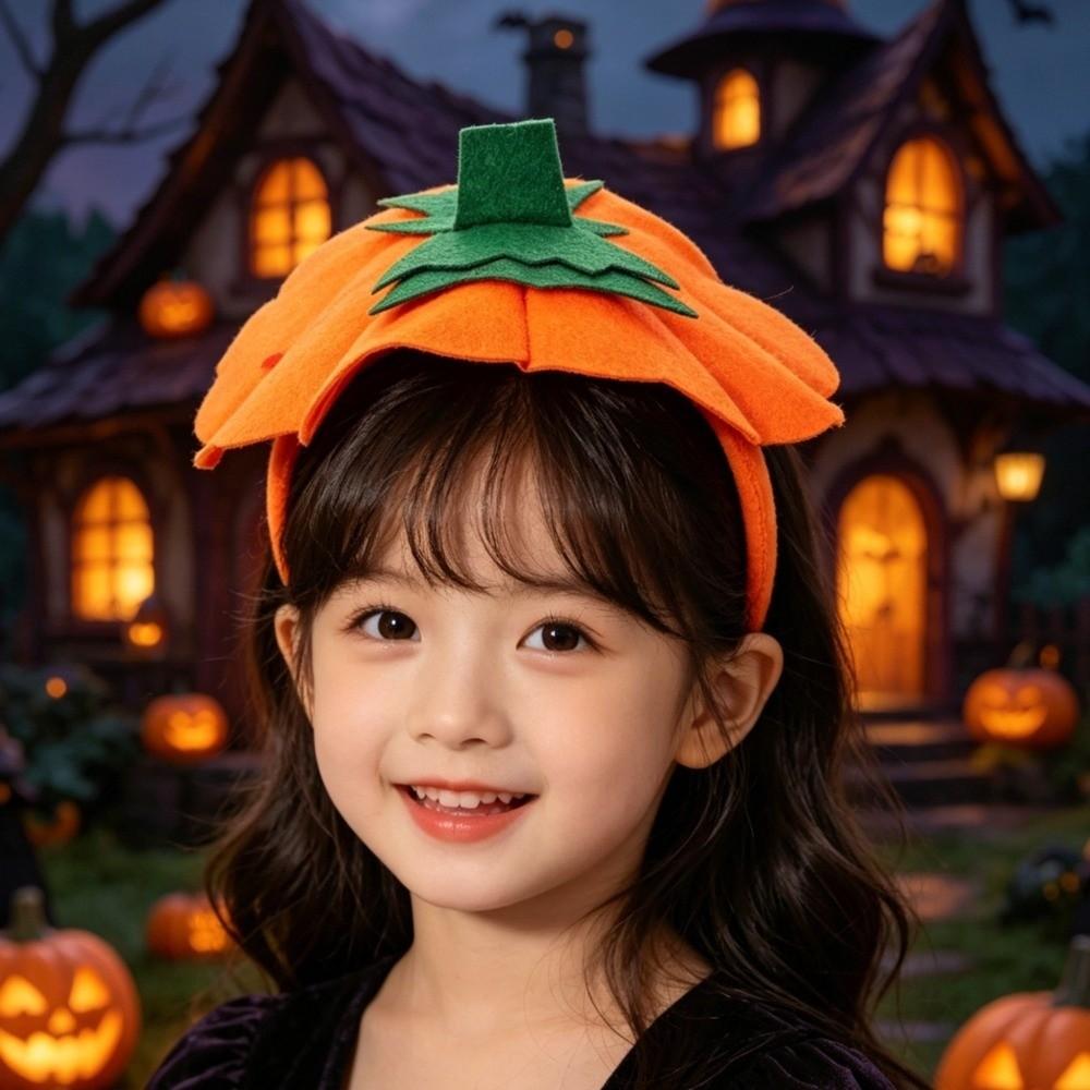 Légumes Citrouille d'Halloween Bandeau Cerceau de Tête Festival des Fantômes Coiffe Événements de Carnaval