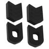 1 Pair Bicycle Crank Protector MTB Mountain Bike Crankset Caps Protector Anti-Scratch High Strength Bicycle Crank Arm Boots Protective Gear