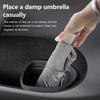 For Tesla Model Y 2025 Car Door Trash Can Silicone Door Storage Box Waterproof Garbage Can 2024 Model 3 Car Accessories