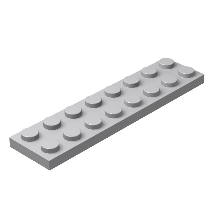 Non-Toxic Moc 3034 Assembles Particles Accessories Components 2X8 Normal Board 25Pcs Bricks Colorful Building Blocks Educational Toy City