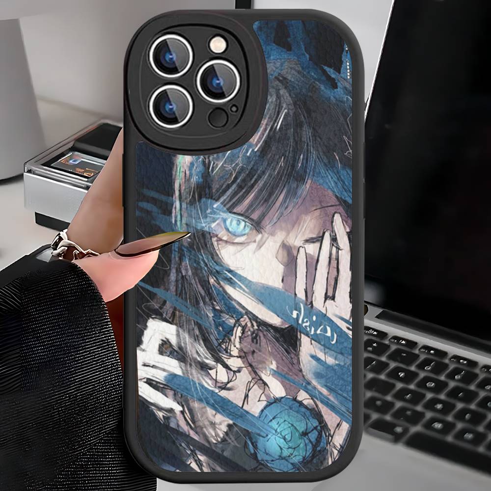 Virtual Singer Ado Phone Cover For IPhone 16 15 14 13 12 11 Pro Max Plus Leather Soft Case