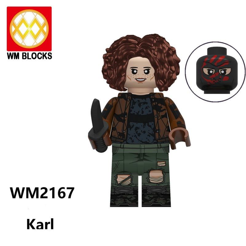 Winter Soldier Falcon Minifigures Karl Baron Zemo Building Blocks Kids Toys WM6117