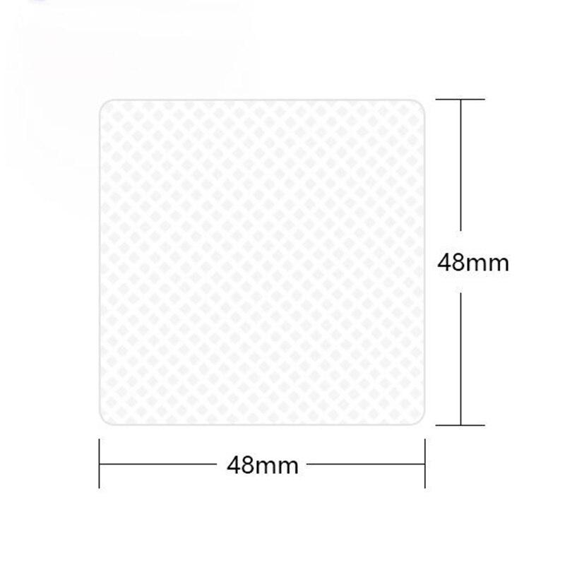 200pcs Eyelash Glue Remover Cotton Wipes Nail Cleaner Lint-Free Paper Pads Eyelash Cleaning Tools