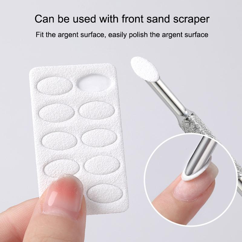 Double-Ended Stainless Steel Cuticle Pusher Nail Art Polish Gel Remover Manicure Sticks Tool For Nail Art Manicure Tools