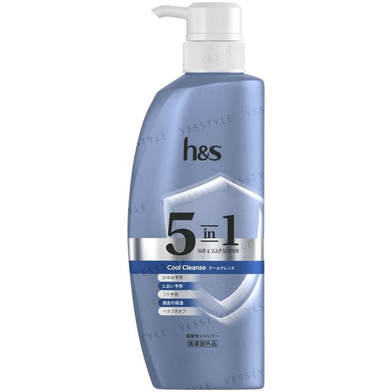 h&s - 5 In1 Hair & Scalp Solution Cool Cleanse Shampoo