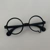 Anime Y2K Cosplay Glasses Without Lenses Unisex Teardrop Eyeglass Spectacles Eyewear Jewelry Costume Accessories Ornament Gift