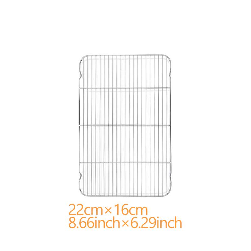 

Противень из нержавеющей стали для выпечки печенья с решеткой для охлаждения, металлическая форма для выпечки, четверть противня, антипригарная форма для рулета с желе для духовки 110