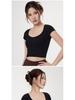 Women's Short Sleeve Yoga & Fitness Quick-Dry Slimming Top