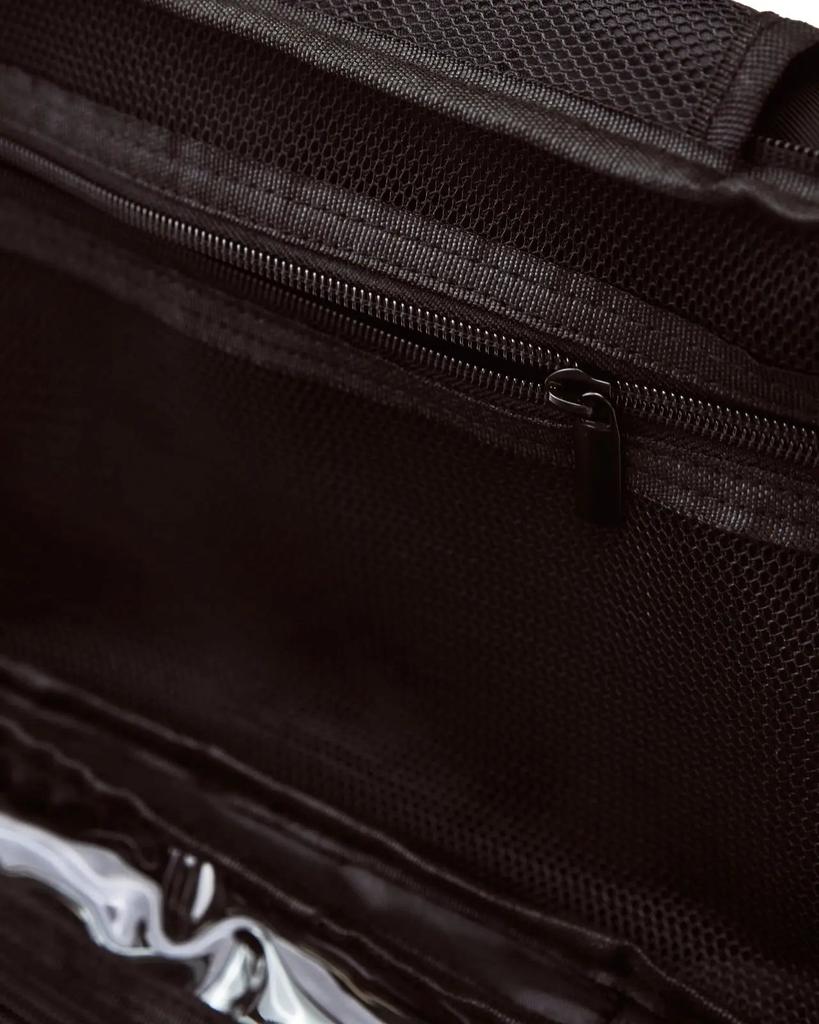 Foldable Wings Cosmetic Bag with Hanger Black