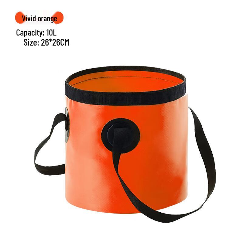OLOMM Foldable Portable Water Bucket 10L Small