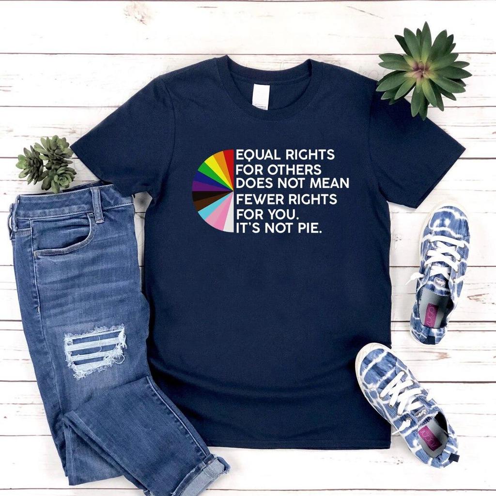 Equal Rights for Others Does Not Mean Fewer Rights for You Shirt It's Not Pie Shirt LGBT Rainbow T-shirt Gay Pride LGBTQ Tshirt