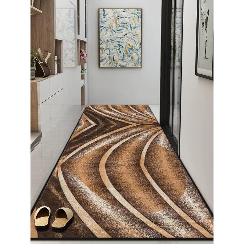 

Modern Luxury Corridor Carpet Decoration Home Aisle Non-slip Runner Rug Villa Doorway Passageway Washable Long Mats Customizable 60*200cm