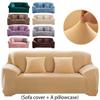 Elegant Elasticity Sofa Cover Soft Flannel Couch Cover For Stylish Home Dcor