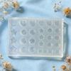 Easy To Clean Flexible Silicone Sphere Mold Baking Decoration Molds For Unique Resin Keychains And Ornaments
