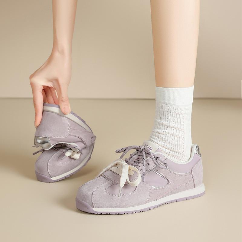 Ballettstil Tyske treningssko Supermyke flate såler Forrest Gump-sko Retro allsidige sportssko Lettvekt damesko