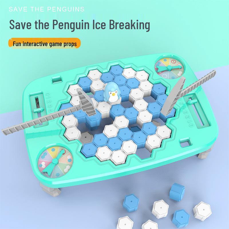Penguin Rescue Ice-Breaking Game: Interactive Parent-Child Educational Toy