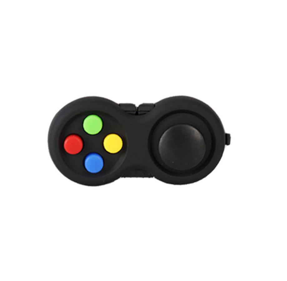 

New Premium Quality Fidget Controller Pad with 8 Fidget Functions Game Focus Toy Cube Relieves Stress and Anxiety Toys for Gifts