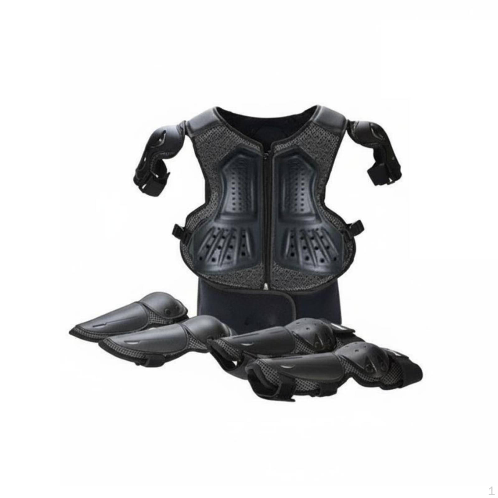 Kids Set ShockAbsorbing Biking Vest ImpactResistant